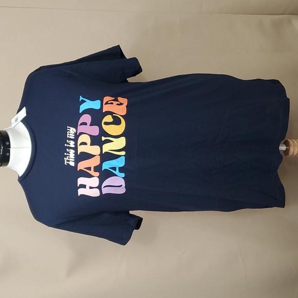 NWT XL Men's T-Shirt This Is My Happy Dance by Old Navy - Picture 3 of 9
